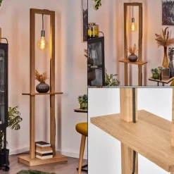 Lampadaire Bernal Écru, 1 lumière