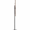 Lampadaire Brilliant Cembalo LED Brun, Noir, Argenté, 3 lumières