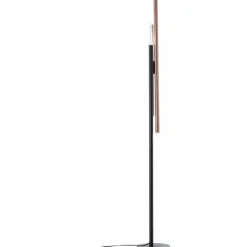 Lampadaire Brilliant Cembalo LED Brun, Noir, Argenté, 3 lumières