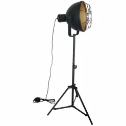 Lampadaire Brilliant Jesper Noir, 1 lumière