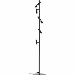 Lampadaire Brilliant Lagano LED Noir, 1 lumière