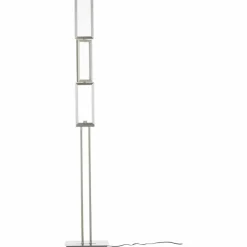 Lampadaire Brilliant Living Tunar LED Aluminium, 1 lumière