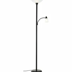Lampadaire Brilliant Lucy LED Noir, 2 lumières
