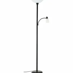 Lampadaire Brilliant Lucy LED Noir, 2 lumières