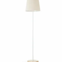 Lampadaire Brilliant Lunde Écru, Blanc, 1 lumière