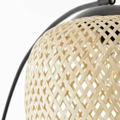 Lampadaire Brilliant Mesa Noir, 1 lumière