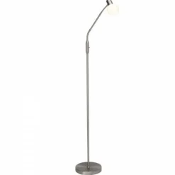 Lampadaire Brilliant Philo Blanc, 1 lumière