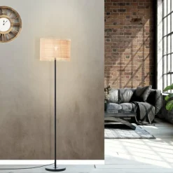 Lampadaire Brilliant Raffy Noir, 1 lumière