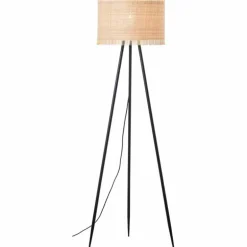 Lampadaire Brilliant Raffy Noir, 1 lumière