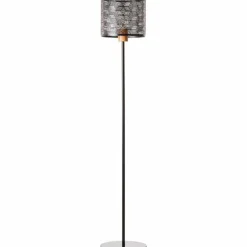 Lampadaire Brilliant Santy Noir, 1 lumière