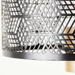 Lampadaire Brilliant Santy Noir, 1 lumière