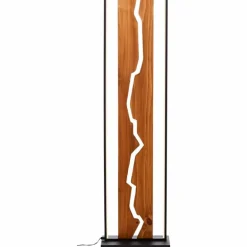 Lampadaire Brilliant Thunder LED Noir, 1 lumière