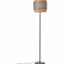 Lampadaire Brilliant Waterlilly Noir, 1 lumière