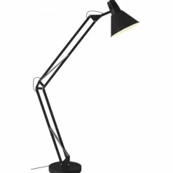Lampadaire Brilliant Winston Noir, 1 lumière