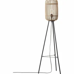 Lampadaire Brilliant Woodrow Brun, 1 lumière