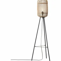 Lampadaire Brilliant Woodrow Brun, 1 lumière