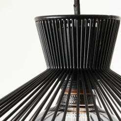 Lampadaire Brilliant-Leuchten Elmont Noir, 1 lumière