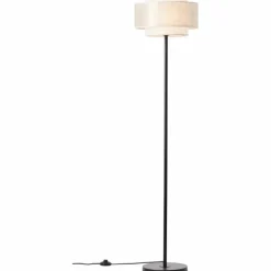 Lampadaire Brilliant-Leuchten Odar Noir, 1 lumière