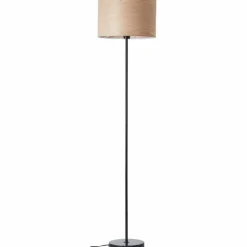 Lampadaire Brilliant-Leuchten Romm Noir, 1 lumière