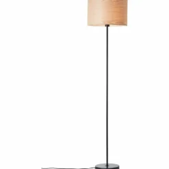 Lampadaire Brilliant-Leuchten Romm Noir, 1 lumière