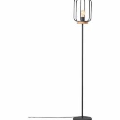 Lampadaire Brilliant-Leuchten Tosh Écru, Noir, 1 lumière