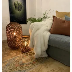 Lampadaire By Rydens Diego Noir, 1 lumière