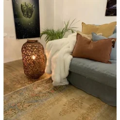 Lampadaire By Rydens Diego Noir, 1 lumière