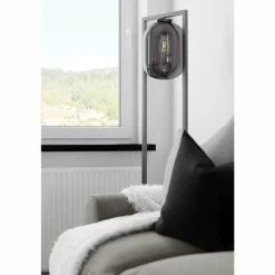 Lampadaire By Rydens Dixton Noir, 1 lumière