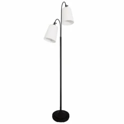 Lampadaire By Rydens Duetto Noir, 2 lumières