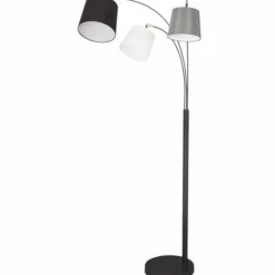Lampadaire By Rydens Foggy Noir, 3 lumières