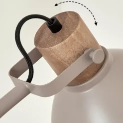 Lampadaire Chipou Gris, 1 lumière