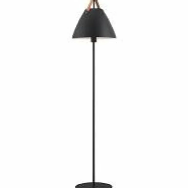 Lampadaire Design For The People by Nordlux STRAP Noir, 1 lumière