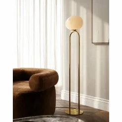 Lampadaire Design For The People by Nordlux SHAPES Laiton, 1 lumière
