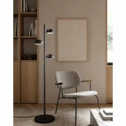 Lampadaire Design For The People by Nordlux NOMI Noir, 3 lumières