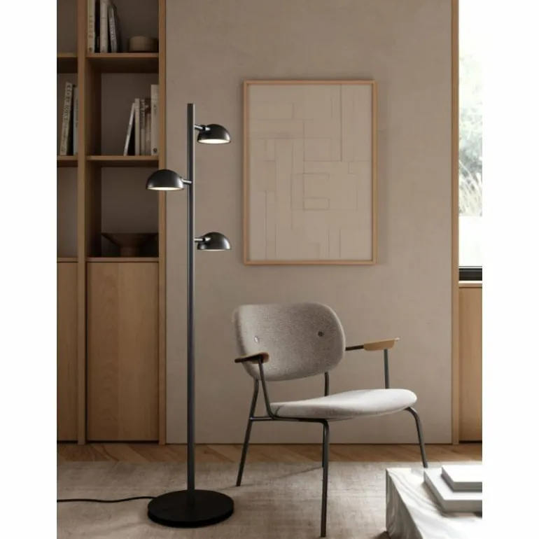 Lampadaire Design For The People by Nordlux NOMI Noir, 3 lumières