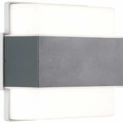 Lampadaire d'extérieur Brilliant Archie LED Noir, 1 lumière