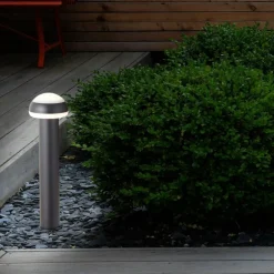 Lampadaire d'extérieur Brilliant Ilton LED Noir, 1 lumière