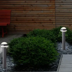 Lampadaire d'extérieur Brilliant Ilton LED Noir, 1 lumière