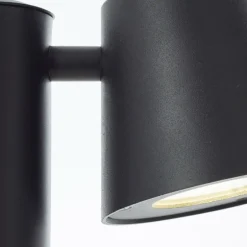 Lampadaire d'extérieur Brilliant Bari Noir, 1 lumière