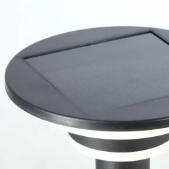 Lampadaire d'extérieur Brilliant Garvina LED Noir, 1 lumière, Détecteur de mouvement