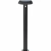 Lampadaire d'extérieur Brilliant Alvero LED Noir, 1 lumière, Détecteur de mouvement