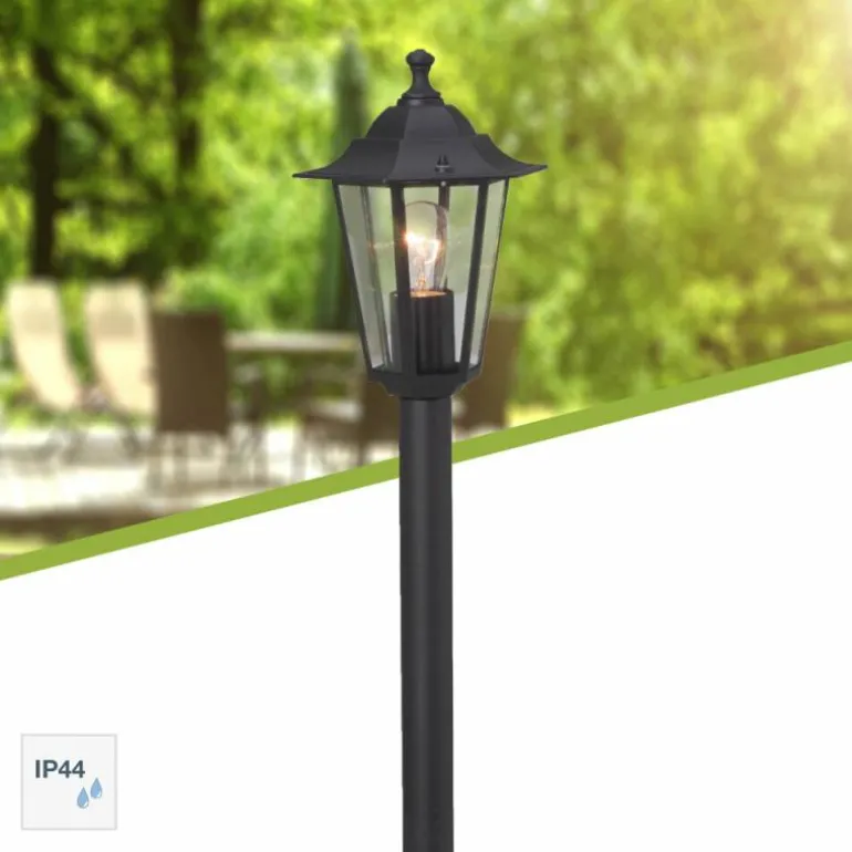 Lampadaire d'extérieur Brilliant Crown Noir, 1 lumière