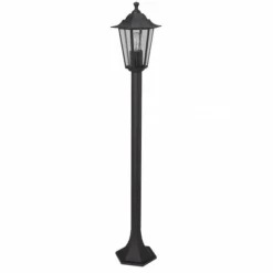 Lampadaire d'extérieur Brilliant Crown Noir, 1 lumière