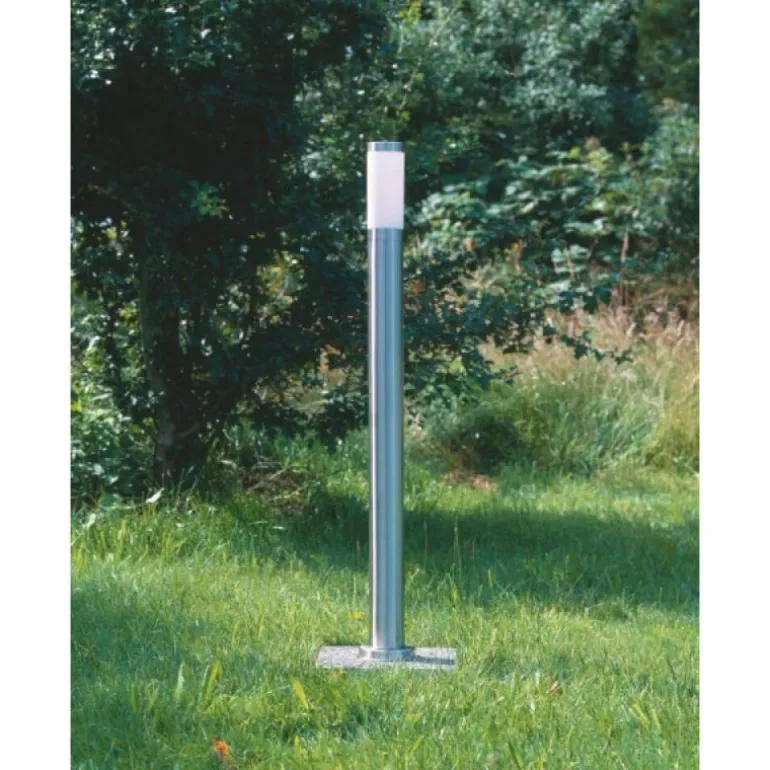 Lampadaire d'extérieur Brilliant Chorus Acier inoxydable, 1 lumière