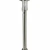 Lampadaire d'extérieur Brilliant York Acier inoxydable, 1 lumière, Détecteur de mouvement
