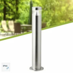 Lampadaire d'extérieur Brilliant Avon LED Acier inoxydable, 1 lumière