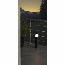 Lampadaire d'extérieur Eglo BASALGO-Z LED Noir, 1 lumière