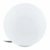Lampadaire d'extérieur Eglo MONTEROLO-Z LED Blanc, 1 lumière, Changeur de couleurs
