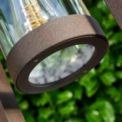 Lampadaire d'extérieur Fulham Rouille, 1 lumière