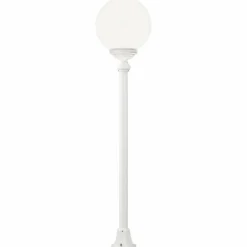Lampadaire d'extérieur LCD Soltau Blanc, 1 lumière